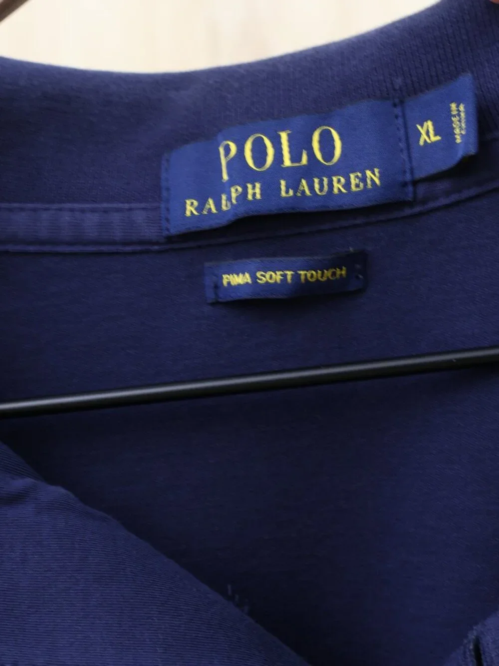 Polo Ralph‎ Lauren Pima Soft Touch Polo Shirt Navy Blue XL